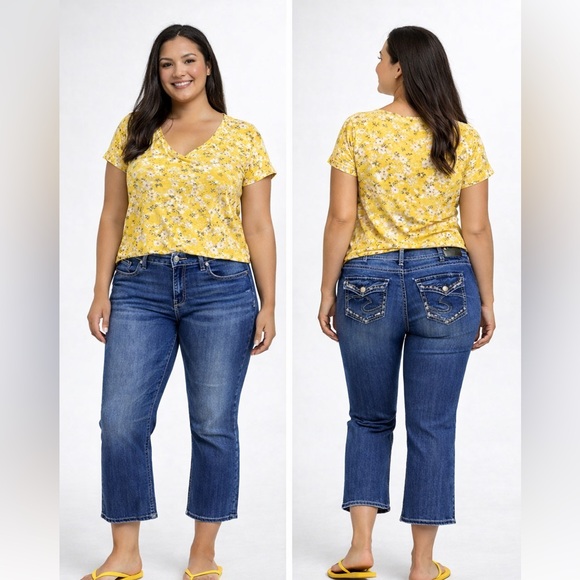 Silver Jeans Denim - 🚨Women’s Silver Jeans Blue Suki MID Slim boot Denim Jeans 👖